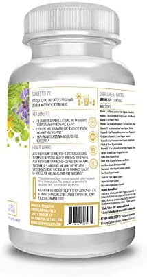 ACTIF Multivitamin for Women Age 60+ with 30 Organic Vitamins and Organic Herbs, Non-GMO, Made in USA, 2-Month Supply - Image 3