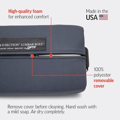 OPTP The Original McKenzie D-Section Lumbar Roll – Large, Firm Density - Image 6
