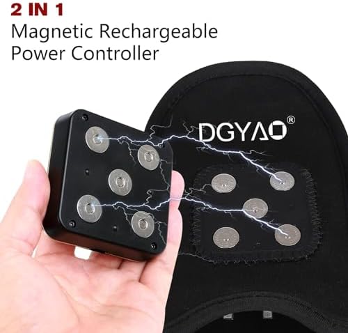 D MAX Cordless Foot Slipper Red Light Therapy, Near Infrared Therapy for Feet Pain Relief, with Battery Pulse Therapy (Single) - Image 6