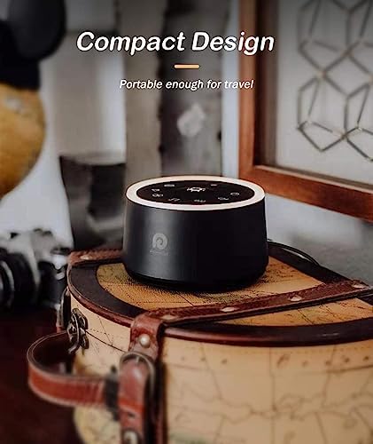 Dreamegg White Noise Machine - Sound Machine for Adult Baby Kid, Noise Machine for Sleeping with 24 Calming Sound, Ambient Nightlight, Continuous or Timer, Loud Sleep Machine for Home Nursery Office - Image 6