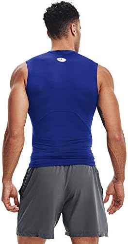 Under Armour Men's HeatGear Compression Sleeveless T-Shirt - Image 2