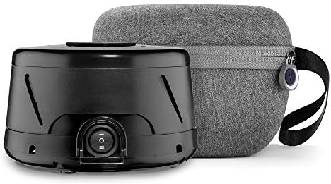 Yogasleep Dohm Classic (Black) White Noise Machine + Travel Case, Sound Machine, Soothing Natural Sound from a Real Fan, Noise Cancelling, Sleep Therapy, Office Privacy, Travel by Unknown