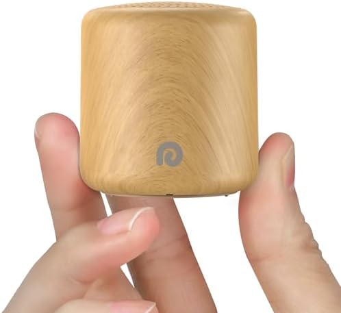 Dreamegg Sound Machine for Baby&Adults - Travel Sound Machine for Sleep, Features Powerful Battery, Egg-Sized, 16 Soothing Sounds, Timer, Sound Machine for Baby Adults Office Privacy Home Gift, Wood by Dreamegg