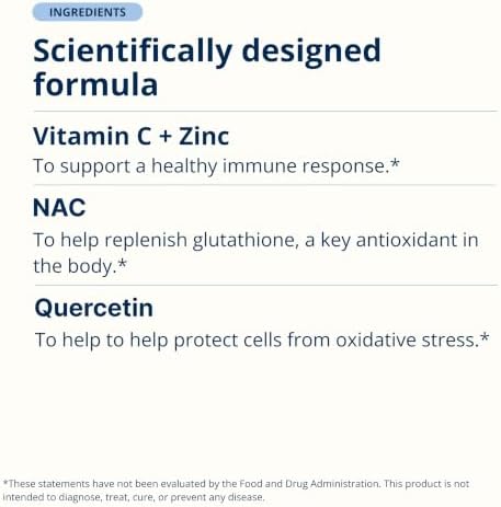Metagenics Immune Active, Vitamin C and Zinc, 60 Capsules - Image 4