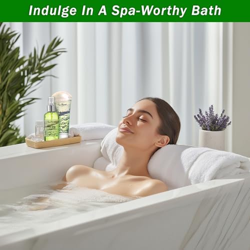 Aqua Elegante Spa Gift Basket For Women - Green Tea & Lemongrass - Image 7