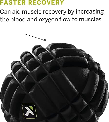 TRIGGERPOINT Performance Grid X Massage Ball for Deep Tissue Massage and Exercise Recovery, Black (Pack of 12) - Image 4