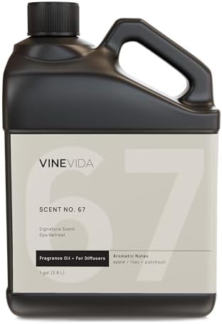 VINEVIDA [128 Oz] Spa Retreat Fragrance Oil for Cold Air Diffusers - Essential Oils for Diffuser Oil Refill & Air Freshener Room Spray by VINEVIDA