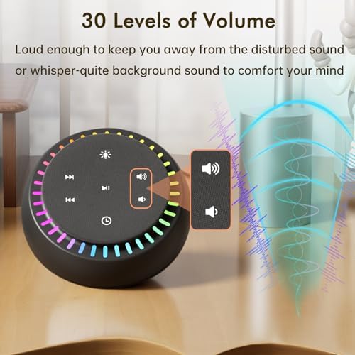 DreamSky Sound Machine for Sleep, White Noise for Sleeping Adults & Baby - Image 5