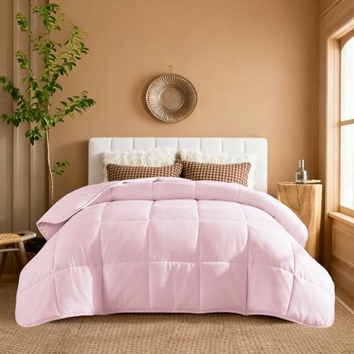 YnM Weighted Blanket Queen 25lbs, The Heavy Oversized Weighted Comforter, Warm & Fluffy Throw (Purple, 25lbs, 90" Lx90 W) by YNM