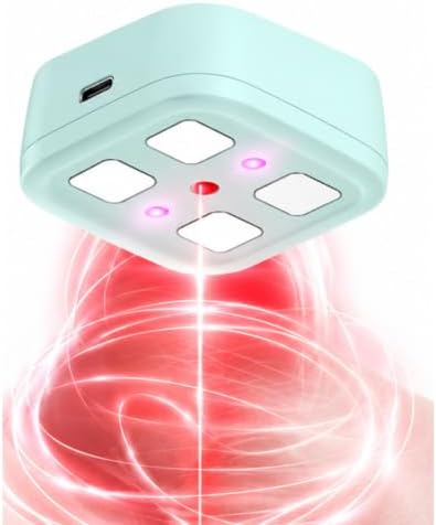 Anafree Wireless Body Massager with LED Light | Made in Korea (Mint) by BOTEM