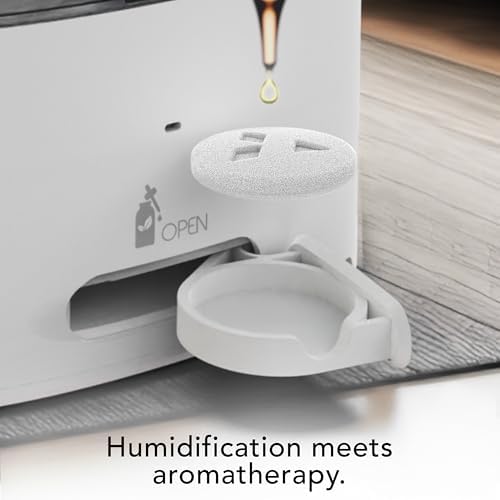 Vornado MISTIC 6 Whole Room Ultrasonic Humidifier, Top-Fill, Aromatherapy, 1.5-Gallon Tank, 3-Gallon Output, Warm or Cool Mist Humidifier, Automatic Humidity Control, Included Scent Pads - Image 4