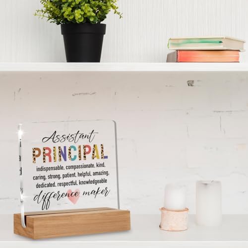 Assistant Principal Appreciation Gifts for Women Men, Thank You Gifts - Image 4