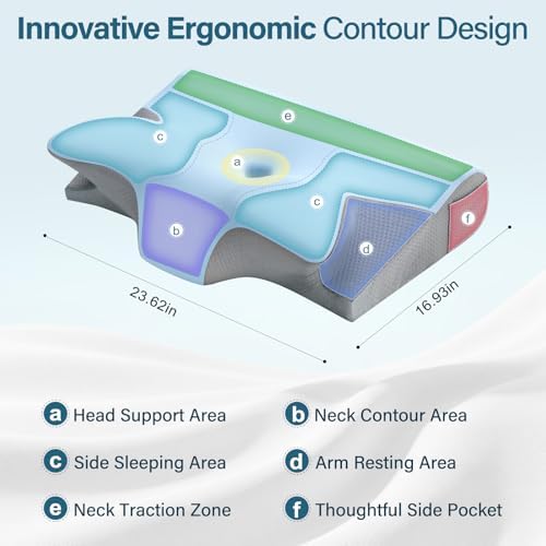 Ergonomic Cervical Neck Pillow for Neck Pain Relief - Image 3