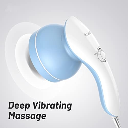 Cellulite Massager, Hand Held Deep Tissue Massager for Muscles, Back, Shoulder, Neck, Leg, Calf,Foot, Electric Percussion Body Massage Machine - Image 3