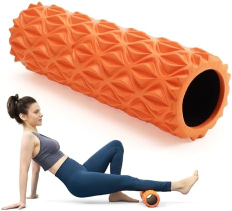 Foam Roller, 15 inch High Density Massage Roller for Exercise by Zmarthumb