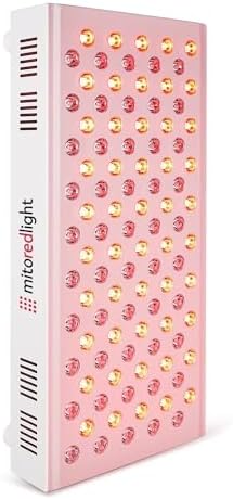 Mito Red Light – MitoMID 2.0 Red Light Panel – Red Light Therapy for Face and Neck – Red Light & Near Infrared Red Light Therapy – At-Home Red Light Therapy for Body by MitoRedLight