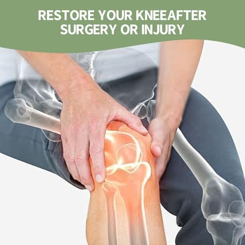 Knee Extension Recovery Device | Essential Aid for Knee Surgery Rehabilitation - Recovering Knees Extension After Surgery or Injury (Blue Or Black Random, Weights Not Included) - Image 6