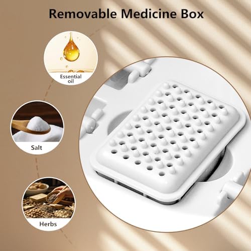 Collapasible Foot Spa Bath Massager with Heat, Pedicure Foot Spa with Bubbles/Timer/Temperature Control, Feet Soak Tub for Home, Office, Relaxation and Stress Relief, Gift for Men and Women - Image 4