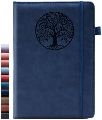 BIYUNRO Leather Journal, Writing Notebook for Women Men by BIYUNRO