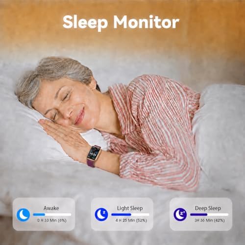 Senior Friendly Fitness Tracker, No App No Phone Required, 1.83'' Display - Image 5