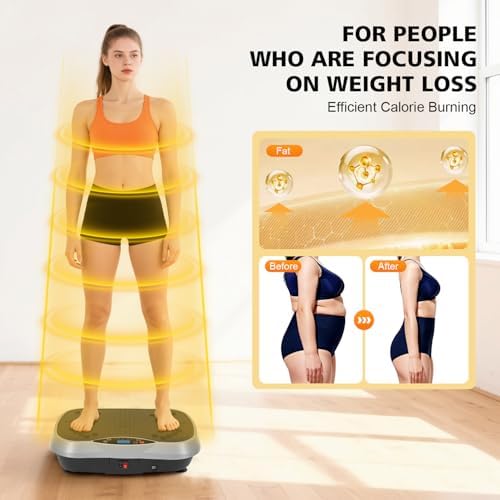 Vibration Plate Exercise Machine for Whole Body Lymphatic Drainage - Image 4