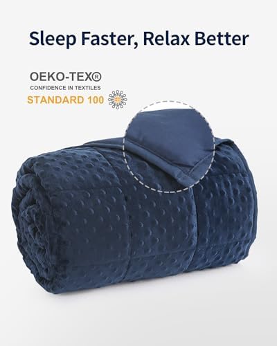 Mr. Sandman Weighted Blanket for Adults, King Size 20 lbs, 80 x 87 Inches - Image 4
