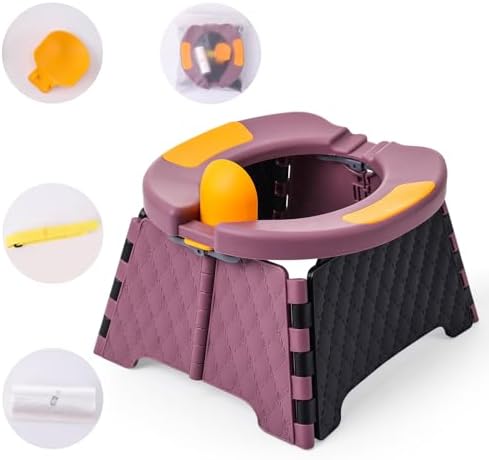 Travel Potty for Toddlers, Portable Foldable Toilet Training Seat by Yszawmx