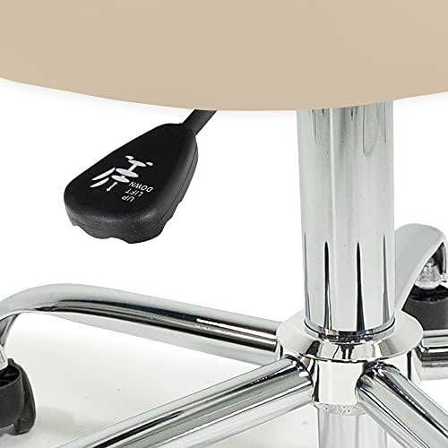 EARTHLITE Pneumatic Massage Salon Drafting Stool - No Leaking (vs. Hydraulic), Adjustable, Rolling, CFC-Free / Medical Spa Facial Chair - Image 4