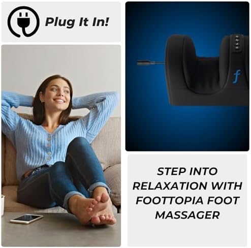 REATHLETE FOOTTOPIA Foot Massager Machine with Heat | Foot and Calf Massager | Ultimate Feet Massager for Pain Relief and Circulation Boost | Deep Tissue Massager - Image 5