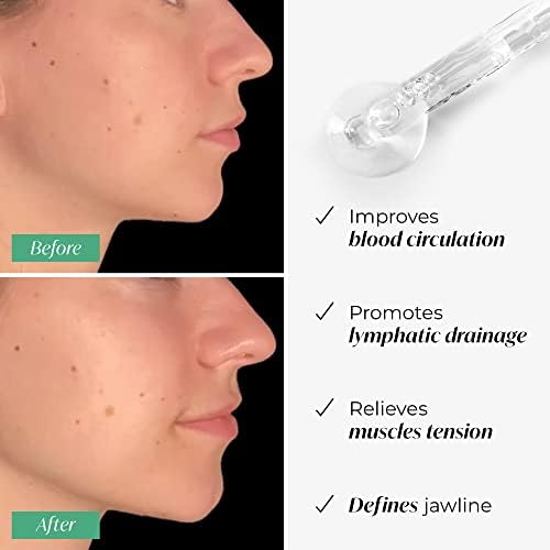 PLANTIFIQUE Gua Sha Facial Tools | Gifts | Massage Tool | Jawline Sculptor | Face Sculpting Tool for Your Skin Care Routine | Jade Guasha - Image 2
