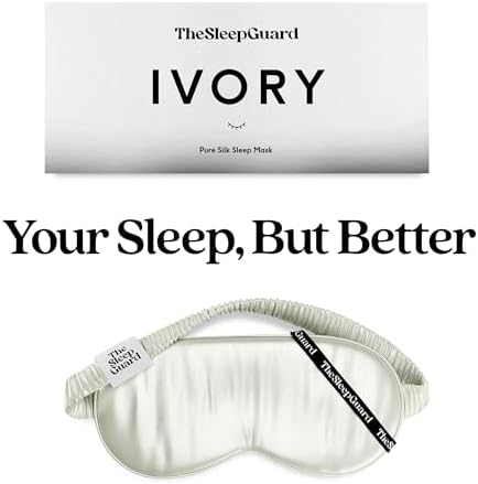 TheSleepGuard Pure Silk Sleep Mask [100% 6A Mulberry Silk, 22 Momme] Light Blocking Travel Essentials. Eye Masks for Sleeping. Black Oeko-Tex Blindfold. Eye Covers for Men & Women - Image 6