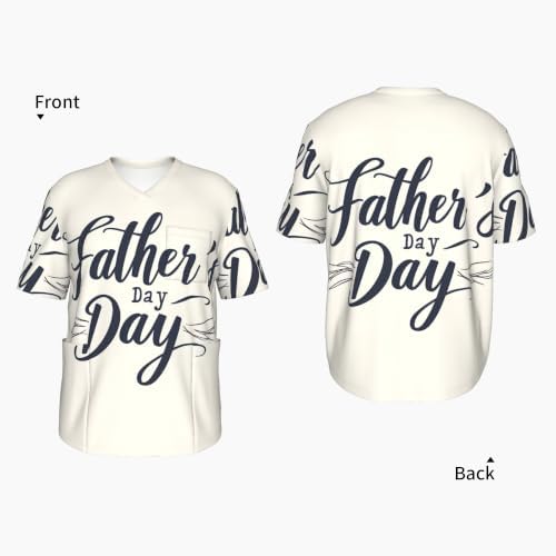 Men's Scrub Top,V-Neck Spill Wrinkle Resistant,3 Pockets-Father's Day (13) - Image 4