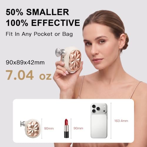 Mini Massage Gun, Diamond Design Massage Gun Deep Tissue for Pocket - Image 2