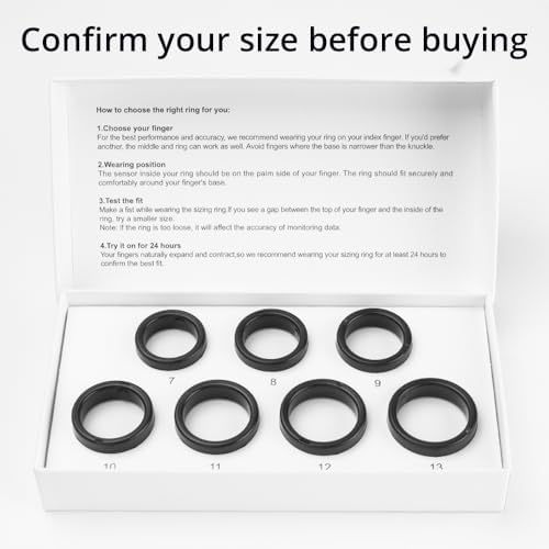 Smart Ring for Women, Health Tracker & 5ATM, COLMI R02. (Only Sizing Kit) - Image 5