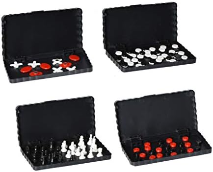 Point Games Travel Board Game Set - Bundle Pack of 4 Classic Magnetic Games, Stocking Stuffers for Kids Includes Individual Boards & Pieces - Image 5