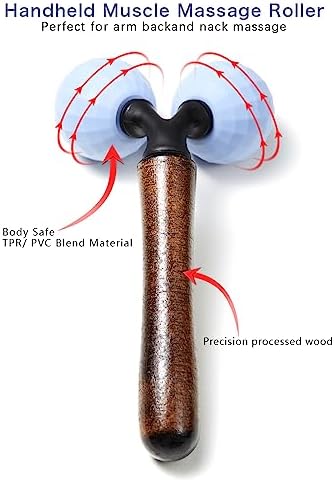 Relax Massage Roller，Handheld Total Body Massager Tools for Back, Neck, Foot, Calf, Leg, Arm & Deep Tissue Massager Relief for Sore Muscles - Image 2