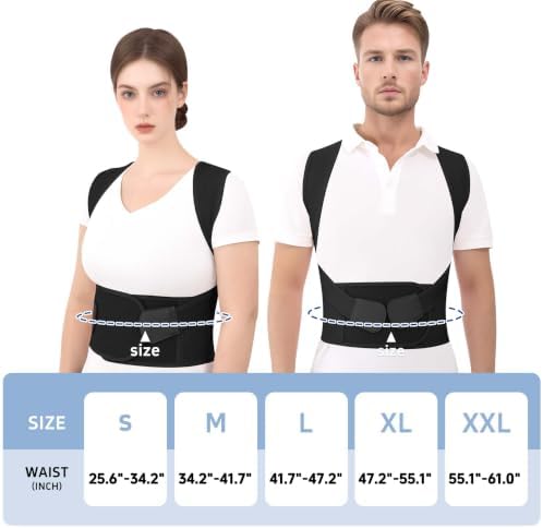 Posture Corrector for Women & Men Back Brace hunchback Straightener - Image 2