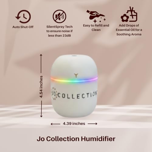 Humidifiers for Bedroom Home, Cool Mist Top-Fill 6H Long Time, Quiet 23dB, Personal Humidifier, Oil Diffuser for, House, Plant, Nursery, Office, BPA FREE, Ultrasonic - Image 3