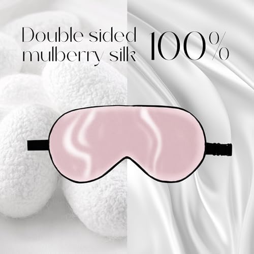ZIMASILK Adjustable 100% Mulberry Silk Sleep Mask - Image 3