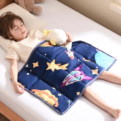 Weighted Lap Pad 2 Pounds, 30"*40", Cooling Weighted Blanket for Travel by anfie