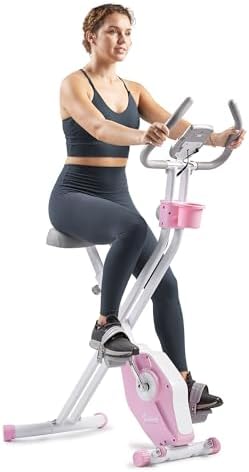Sunny Health & Fitness Smart Foldable Magnetic X-Bike, Low-Impact Workouts by SunnyHealthFitness