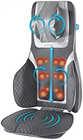 Homedics Gentle Touch Gel Deluxe Shiatsu Neck, Shoulder and Back Massage Cushion with Heat by Homedics