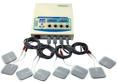 Home Use New 4 Channel Electrotherapy Physical Therapy Unit - Image 3