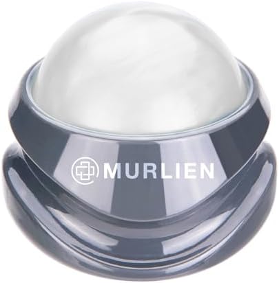 Massage Roller Ball, Tight and Sore Muscles Relief, Manual Massager, Alleviating Shoulder, Arms, Back, Legs, Calves or Muscle Tension - White by MURLIEN