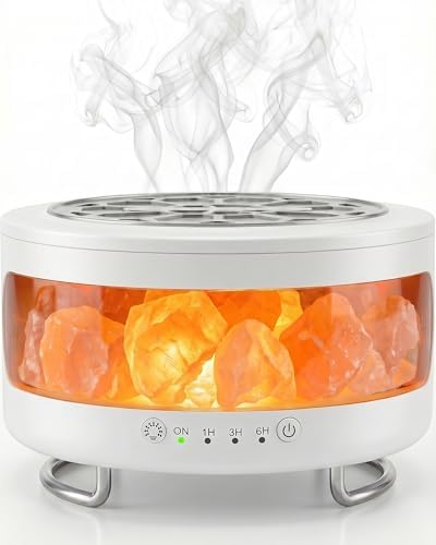 Essential Oil Diffuser with Himalayan Salt Lamp, Scent Diffusers for Home by Unknown