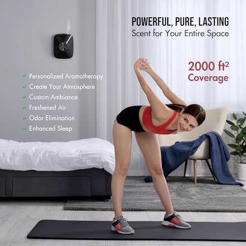 Airversa ANA Smart Waterless Diffuser Starter Kit for Room, Black - Image 3
