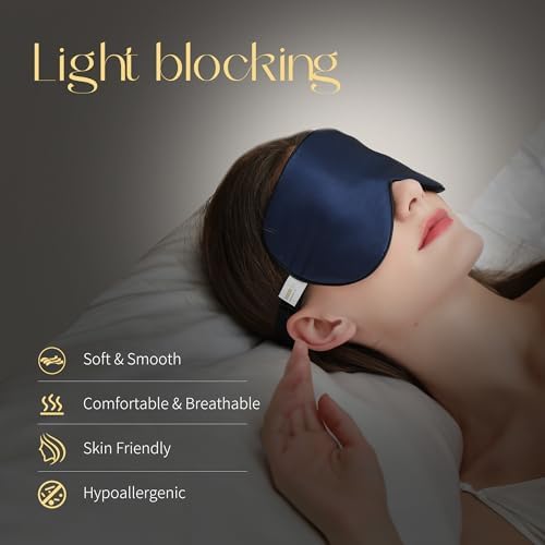 ZIMASILK Adjustable 100% Mulberry Silk Sleep Mask - Image 2