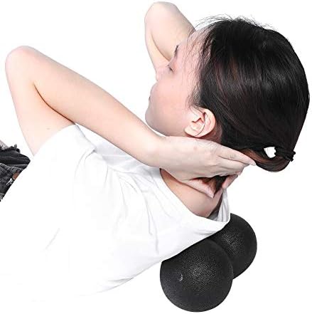 Peanut Massage Ball, 16x8cm Foam Two Ball Massage Roller Yoga Massage Roller Peanut Foam Roller Ball Massage Ball for Physical Therapy Self Deep Tissue - Image 6