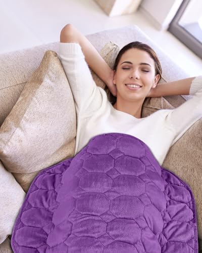 Topblan Weighted Lap Blanket Pad 7lbs for Adults, 29 x 24 Small for Travel - Image 6