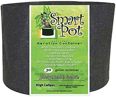 Smart Pots 30-Gallon Smart Pot Soft-Sided Container, Black by Smart+Pots